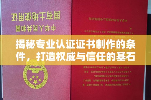 海兴揭秘专业认证证书制作的条件，打造权威与信任的基石