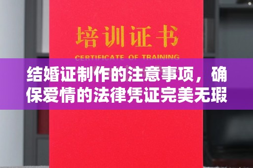 海兴结婚证制作的注意事项，确保爱情的法律凭证完美无瑕