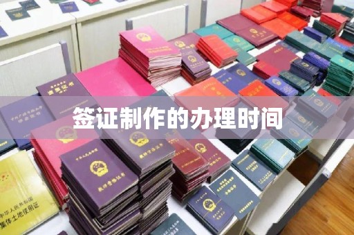 海兴签证制作的办理时间