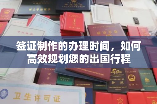 海兴签证制作的办理时间，如何高效规划您的出国行程
