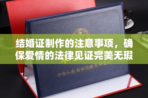 海兴结婚证制作的注意事项，确保爱情的法律见证完美无瑕