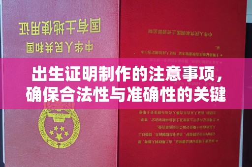 海兴出生证明制作的注意事项，确保合法性与准确性的关键步骤