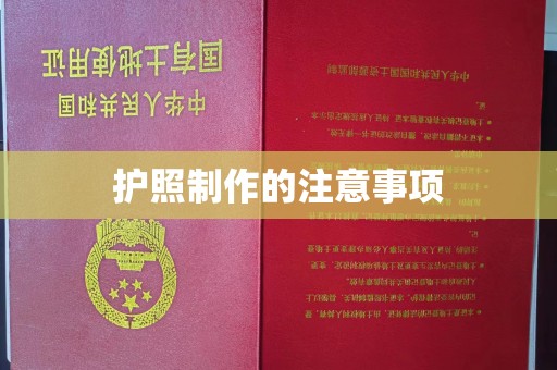 海兴护照制作的注意事项