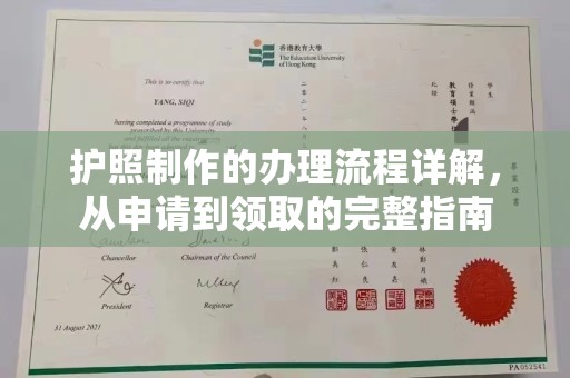 海兴护照制作的办理流程详解，从申请到领取的完整指南